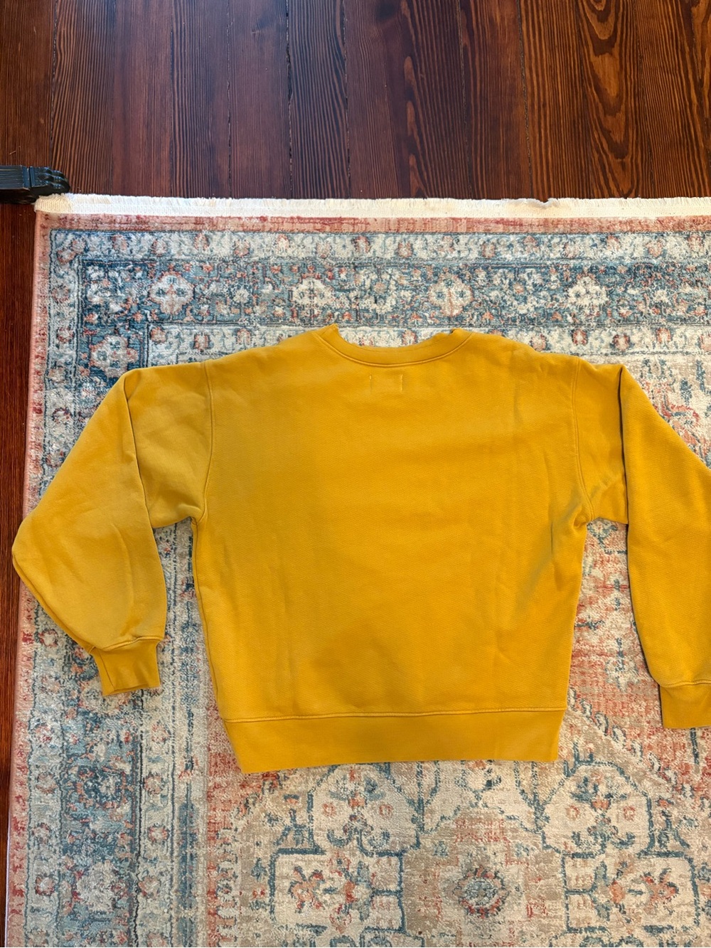 Mate Crewneck Sweatshirt - Mustard Yellow-size M - Picture 7 of 9